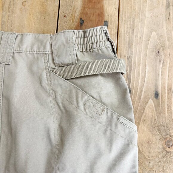 Men's 5.11 Tactical Tan Khaki Pants Rip Stop Straight Fit 36x32 - Picture 12 of 13